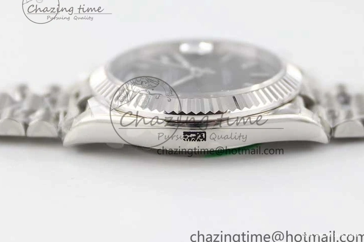 AAA Replica Watches Practical Best on 904L SS A Day TWF Bracelet Date 40mm SS Steel Grey 2358 Dial 1:1 Edition 0102